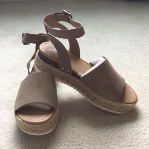 Nude Espadrille Sandals